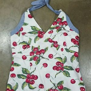 Tommy Hilfiger summer dress cherry print size 8